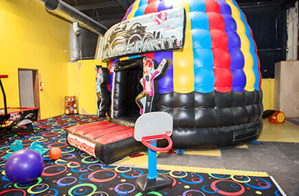 Bouncy house at Party Playground Indoor Fun Center